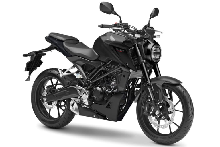 ホンダ|CB125R|欧州仕様|2023年モデル|ホンダ「CB125R」2023年モデル登場! ブラックアウトしたディテールで逞しさを強調【欧州】