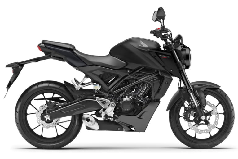 ホンダ|CB125R|欧州仕様|2023年モデル|ホンダ「CB125R」2023年モデル登場! ブラックアウトしたディテールで逞しさを強調【欧州】