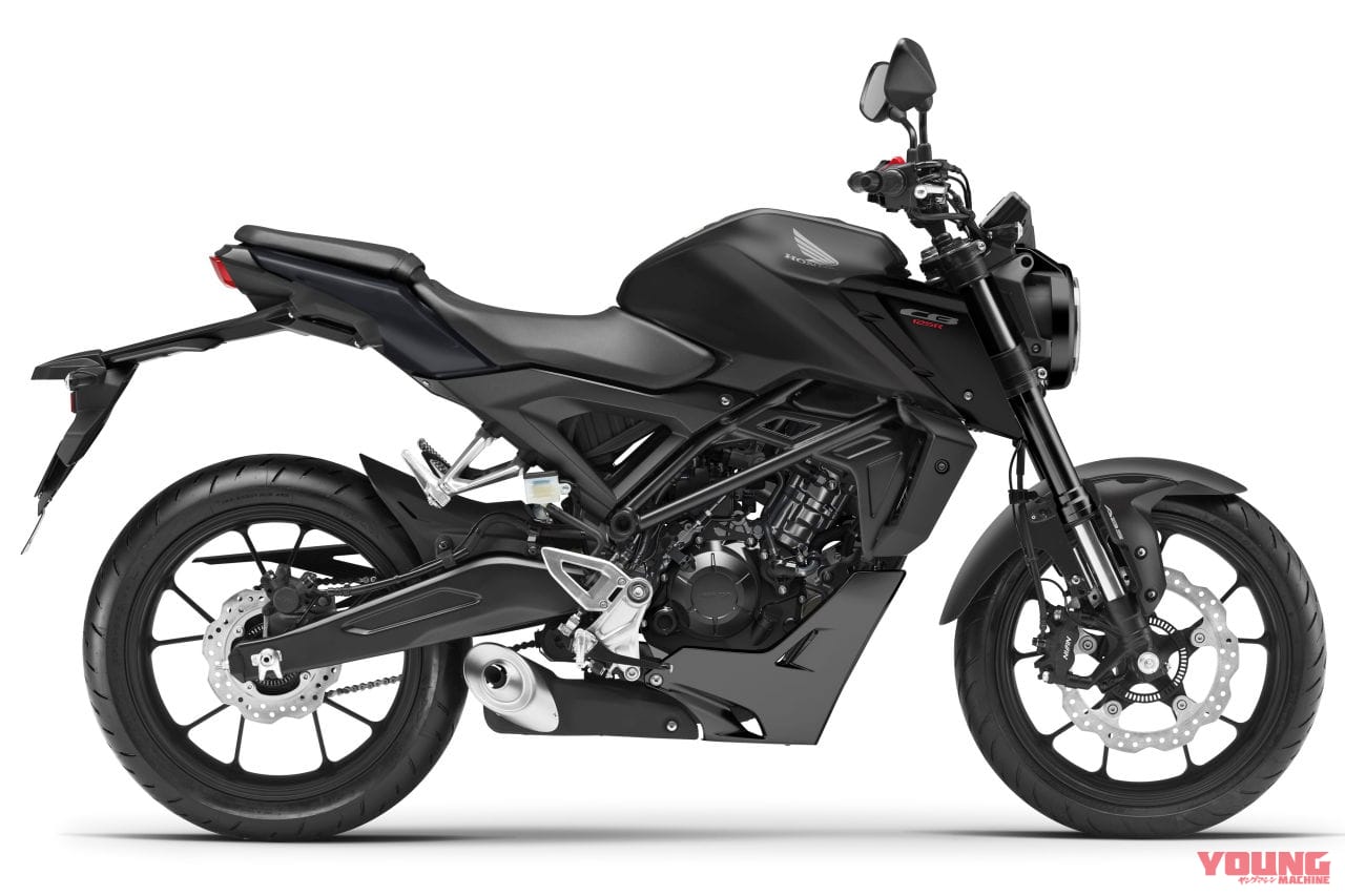 |ホンダ「CB125R」2023年モデル登場! ブラックアウトしたディテールで逞しさを強調【欧州】