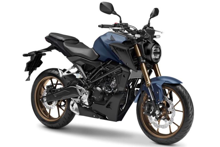 ホンダ|CB125R|欧州仕様|2023年モデル|ホンダ「CB125R」2023年モデル登場! ブラックアウトしたディテールで逞しさを強調【欧州】