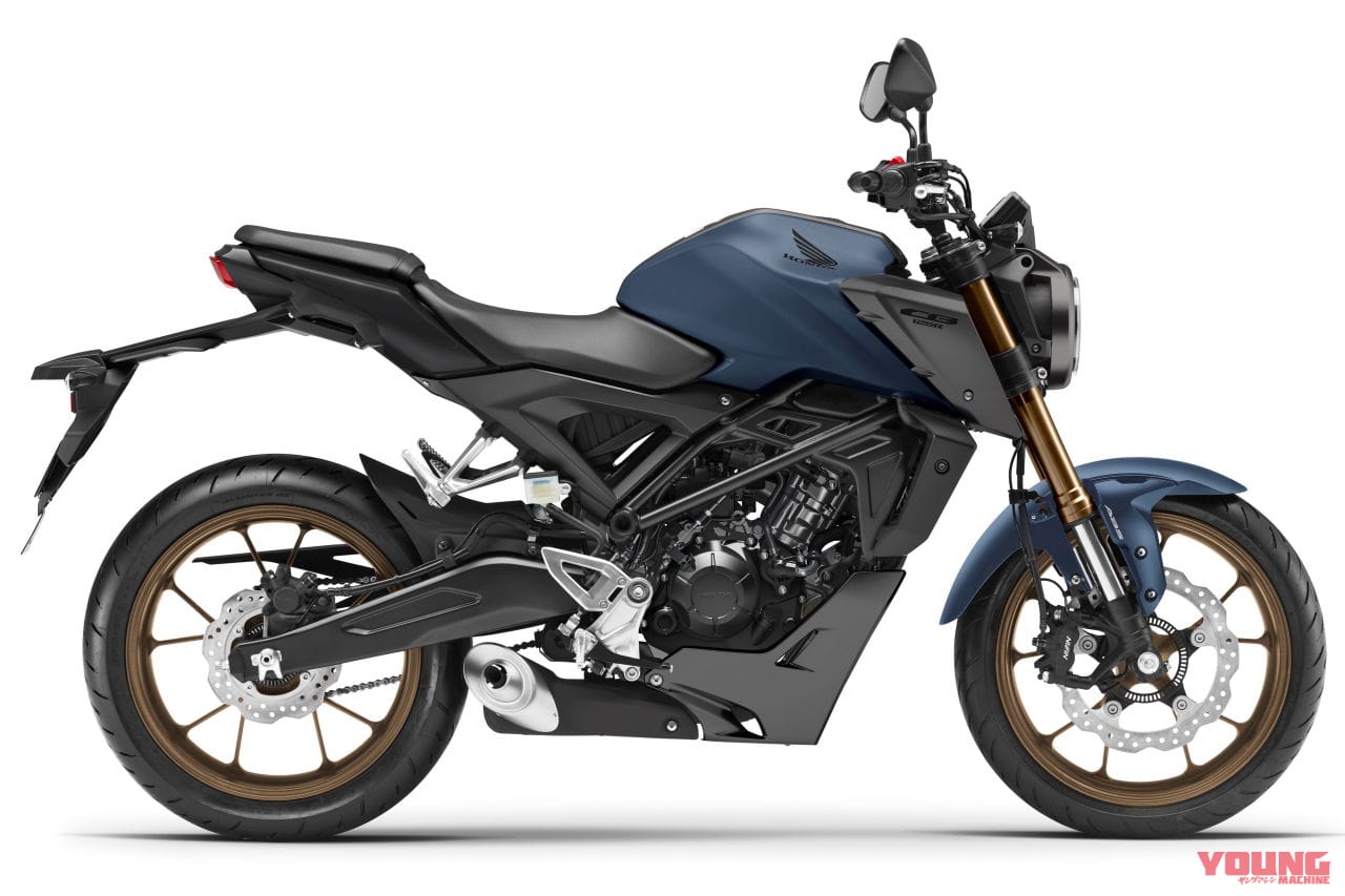 |ホンダ「CB125R」2023年モデル登場! ブラックアウトしたディテールで逞しさを強調【欧州】