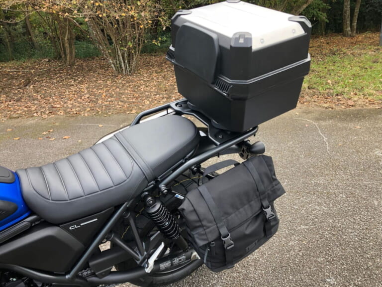 ホンダ|CL500|純正用品装着車|【超速報】ホンダ「CL250」「CL500」純正カスタムを撮った!! ラリー寄せとツーリング仕様