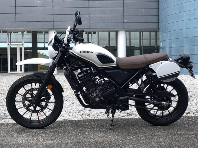 ホンダ|CL250|純正用品装着車|【超速報】ホンダ「CL250」「CL500」純正カスタムを撮った!! ラリー寄せとツーリング仕様