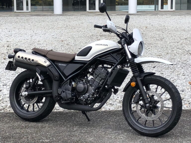 ホンダ|CL250|純正用品装着車|【超速報】ホンダ「CL250」「CL500」純正カスタムを撮った!! ラリー寄せとツーリング仕様