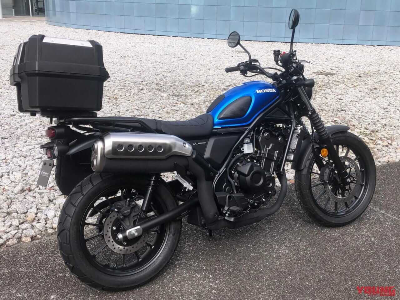 |【超速報】ホンダ「CL250」「CL500」純正カスタムを撮った!! ラリー寄せとツーリング仕様