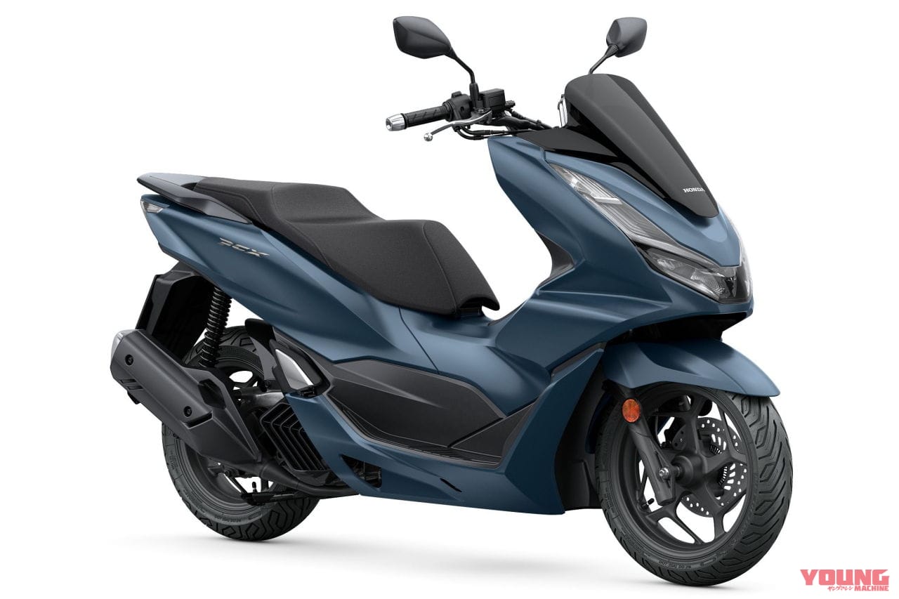 |ホンダ「PCX125」ほか2023年カラー同時発表! 新色グレー&マットブルーがイカス!【欧州】