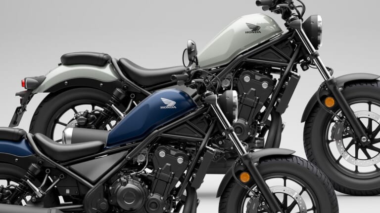 ホンダが新型「レブル500」を1/26に発売! 新排ガス規制適合&カラーリング一新だ!