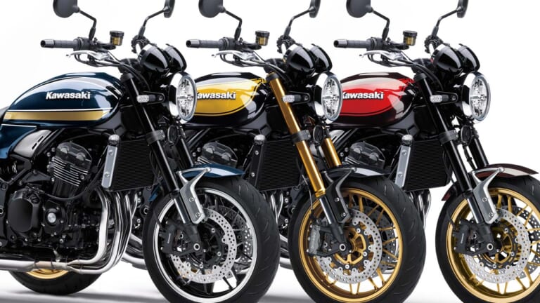 2022年式カワサキZ900RS ガソリンタンク50周年カラー