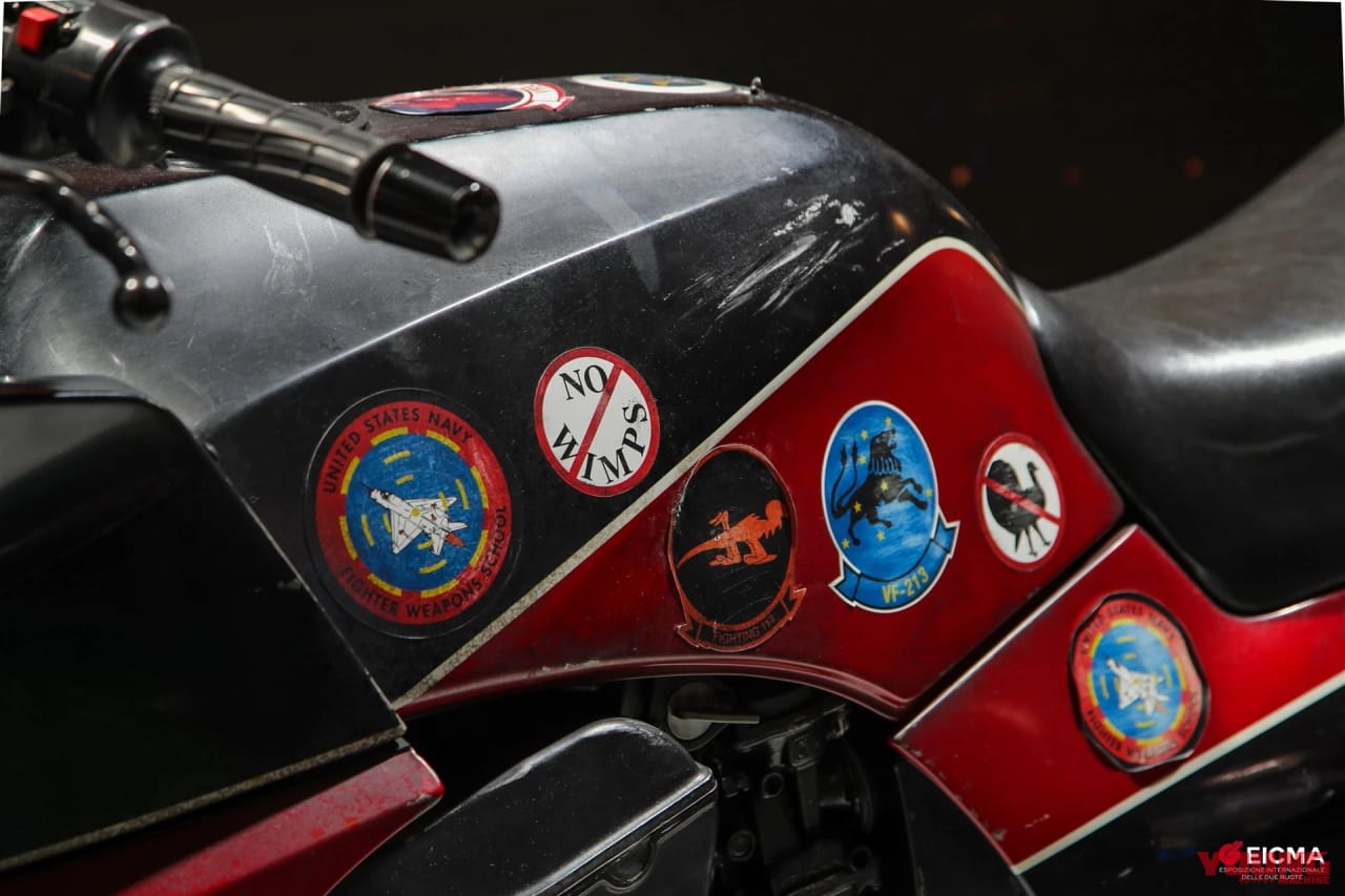 |トップガン仕様「GPz900R」は本物だった! カワサキ欧州が展示したニンジャは実際に使用された車両