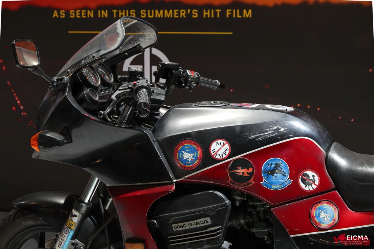 |トップガン仕様「GPz900R」は本物だった! カワサキ欧州が展示したニンジャは実際に使用された車両