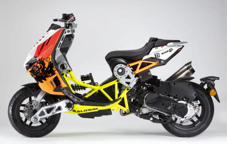 イタルジェット|ドラッグスター200|マロッシバージョン|異形のスクーター、超級続編!! イタルジェット「ドラッグスター500GP」「ドラッグスター#e01エレクトリック」がEICMAに登場