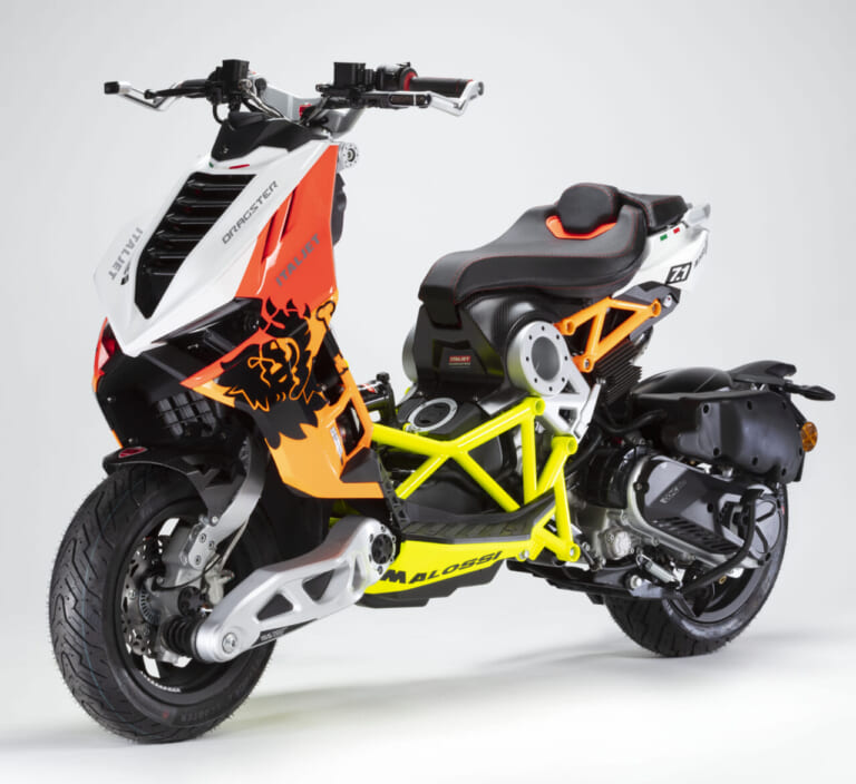 イタルジェット|ドラッグスター200|マロッシバージョン|異形のスクーター、超級続編!! イタルジェット「ドラッグスター500GP」「ドラッグスター#e01エレクトリック」がEICMAに登場