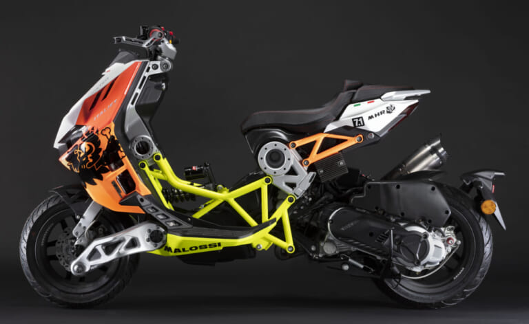 イタルジェット|ドラッグスター200|マロッシバージョン|異形のスクーター、超級続編!! イタルジェット「ドラッグスター500GP」「ドラッグスター#e01エレクトリック」がEICMAに登場