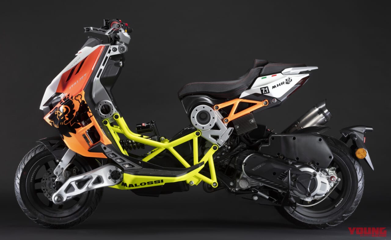 イタルジェット|ドラッグスター200|マロッシバージョン|異形のスクーター、超級続編!! イタルジェット「ドラッグスター500GP」「ドラッグスター#e01エレクトリック」がEICMAに登場