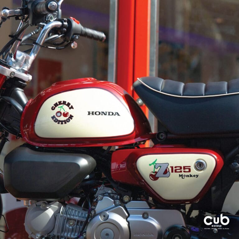 Monkey Custom Cherry Edition 2022|1988年のホンダ「モンキー」をリスペクト! タイで「モンキー125 チェリーエディション」が登場