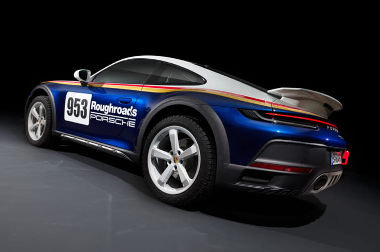 ポルシェ|911ダカール|ロスマンズ|“ロスマンズ”が新車で復活ッ!! ポルシェの限定車「911ダカール」に伝説のカラーリングが降臨