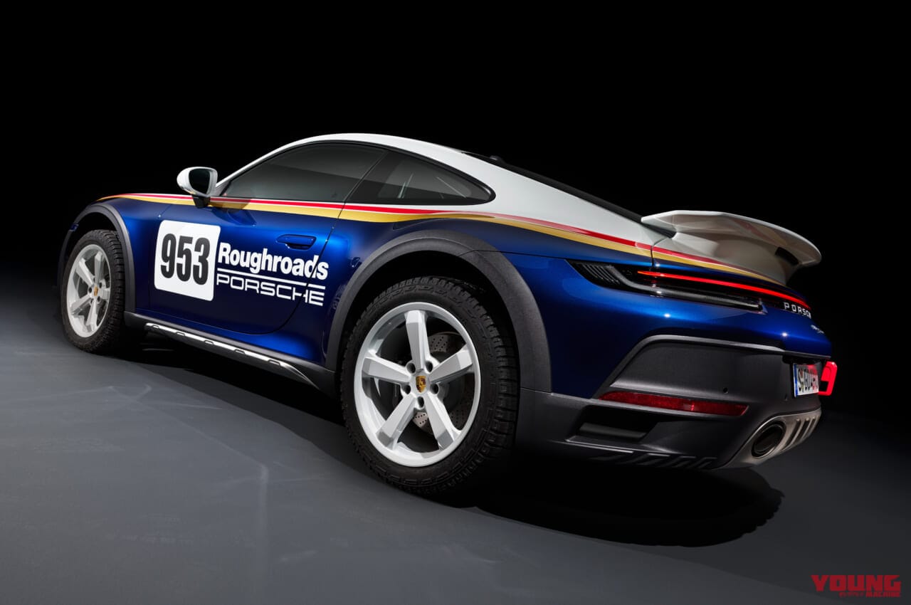 |“ロスマンズ”が新車で復活ッ!!  ポルシェの限定車「911ダカール」に伝説のカラーリングが降臨
