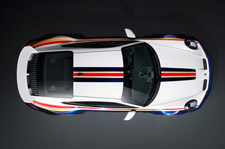 ポルシェ|911ダカール|ロスマンズ|“ロスマンズ”が新車で復活ッ!! ポルシェの限定車「911ダカール」に伝説のカラーリングが降臨