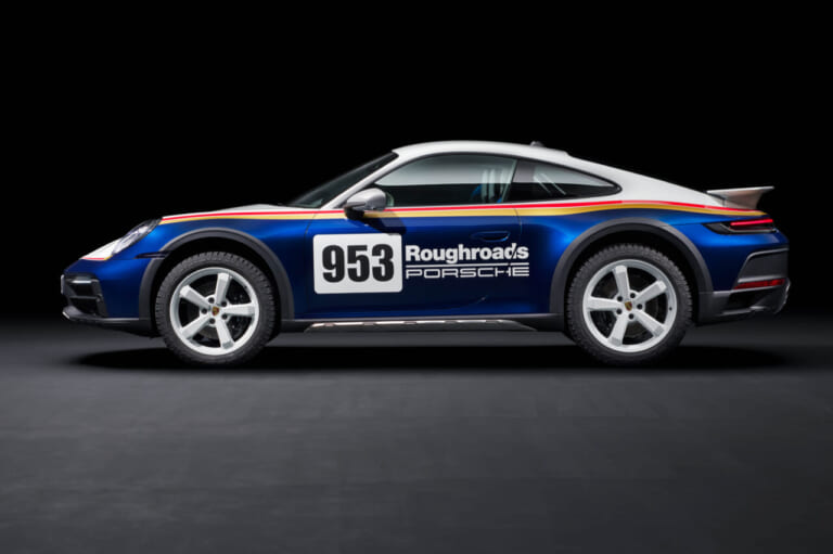 ポルシェ|911ダカール|ロスマンズ|“ロスマンズ”が新車で復活ッ!! ポルシェの限定車「911ダカール」に伝説のカラーリングが降臨