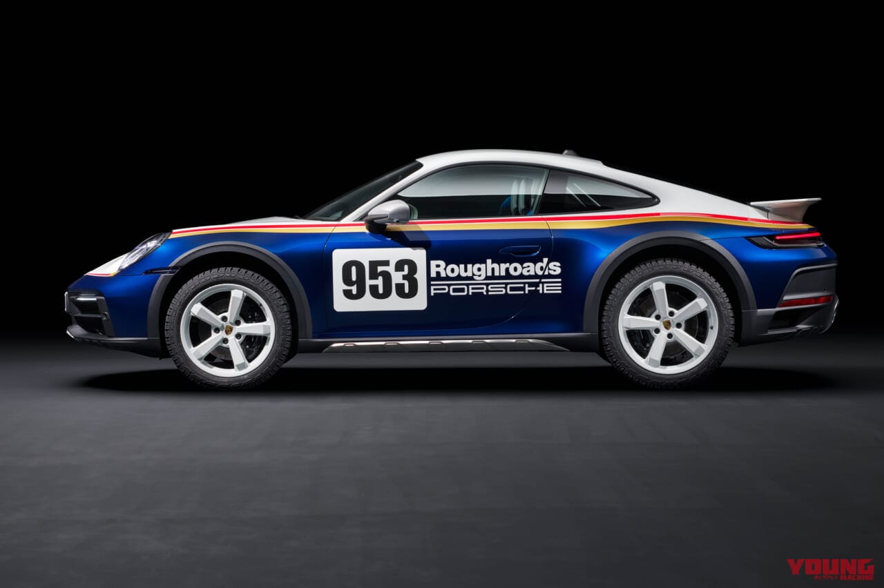 ポルシェ|911ダカール|ロスマンズ|“ロスマンズ”が新車で復活ッ!! ポルシェの限定車「911ダカール」に伝説のカラーリングが降臨