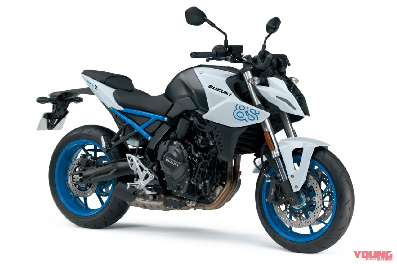 |スズキが新型モデル「GSX-8S」を発表! 並列2気筒エンジンを搭載するニューカマー
