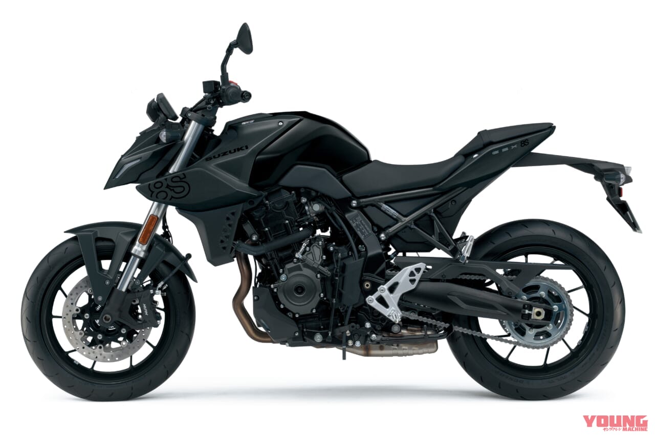 |スズキが新型モデル「GSX-8S」を発表! 並列2気筒エンジンを搭載するニューカマー