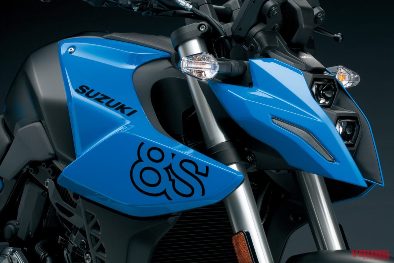 スズキが新型モデル「GSX8S」を発表！ 並列2気筒エンジンを搭載するニューカマー│WEBヤングマシン｜新車バイクニュース