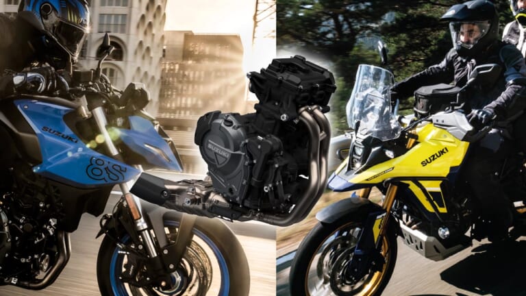 【解説】GSX-8SとVストローム800DEが搭載する、スズキ初の270°位相クランクのパラツイン