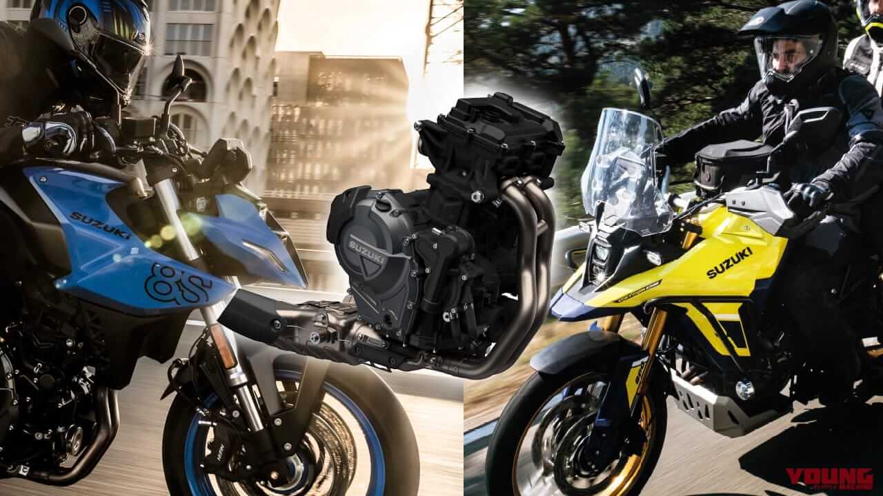 【解説】GSX-8SとVストローム800DEが搭載する、スズキ初の270°位相クランクのパラツイン