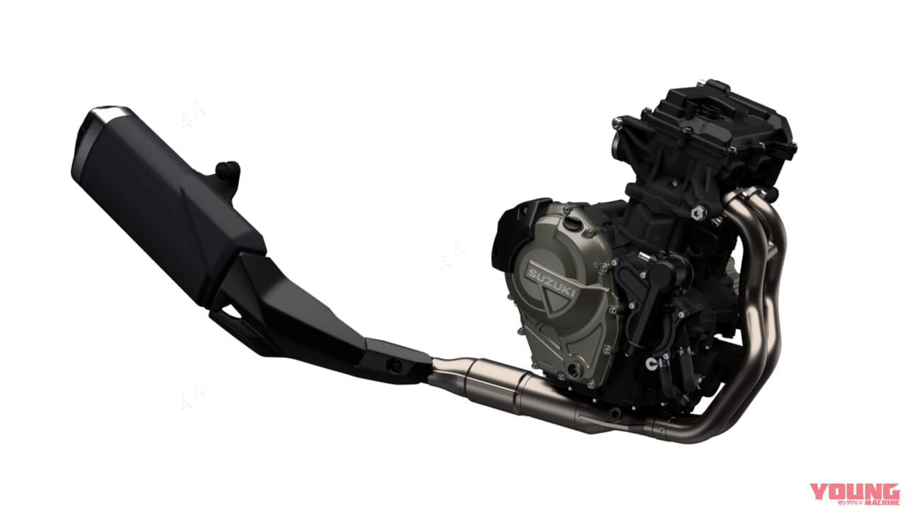 |【解説】GSX-8SとVストローム800DEが搭載する、スズキ初の270°位相クランクのパラツイン