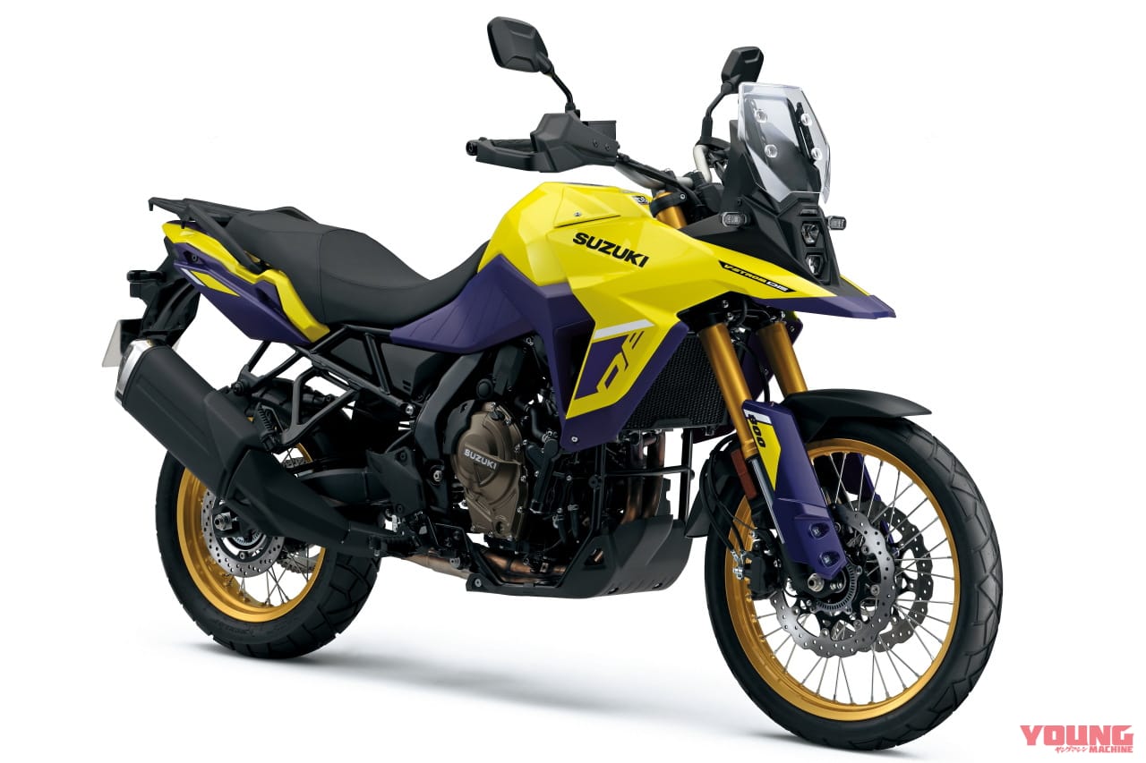 スズキVストローム800DE|スズキ注目ニューモデルまとめ MCショー前に要チェックだ!〈GSX-8S/Vストローム800DE/VストロームSX/バーグマンストリート125EX〉
