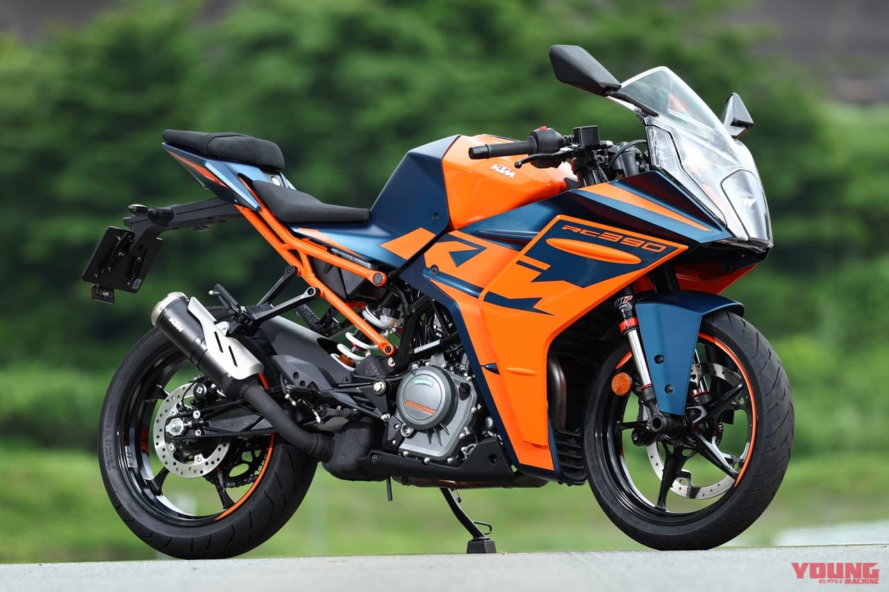 KTM RC390|KTM 新型RC390 ディテール解説【400ccクラス随一のポテンシャル!】
