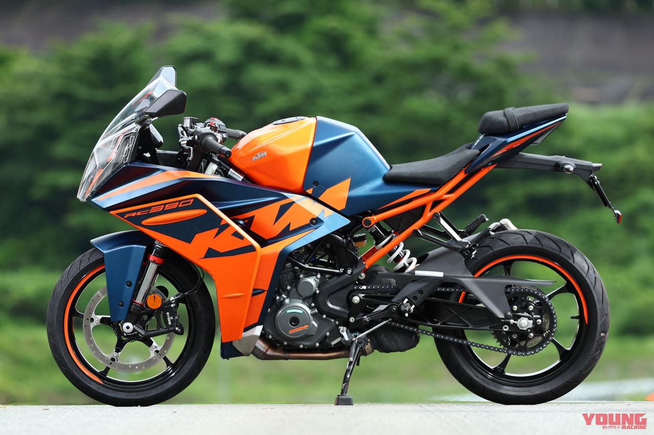 KTM RC390|KTM 新型RC390 ディテール解説【400ccクラス随一のポテンシャル!】