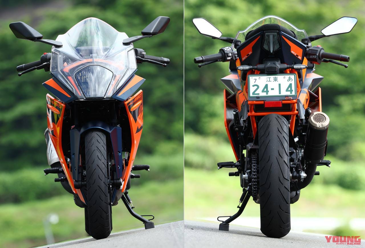 KTM RC390|KTM 新型RC390 ディテール解説【400ccクラス随一のポテンシャル!】