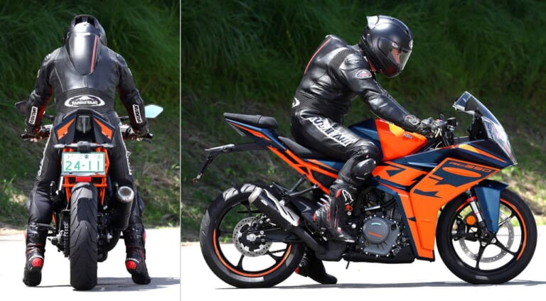 KTM RC390|ライディングポジション|KTM 新型RC390 ディテール解説【400ccクラス随一のポテンシャル!】