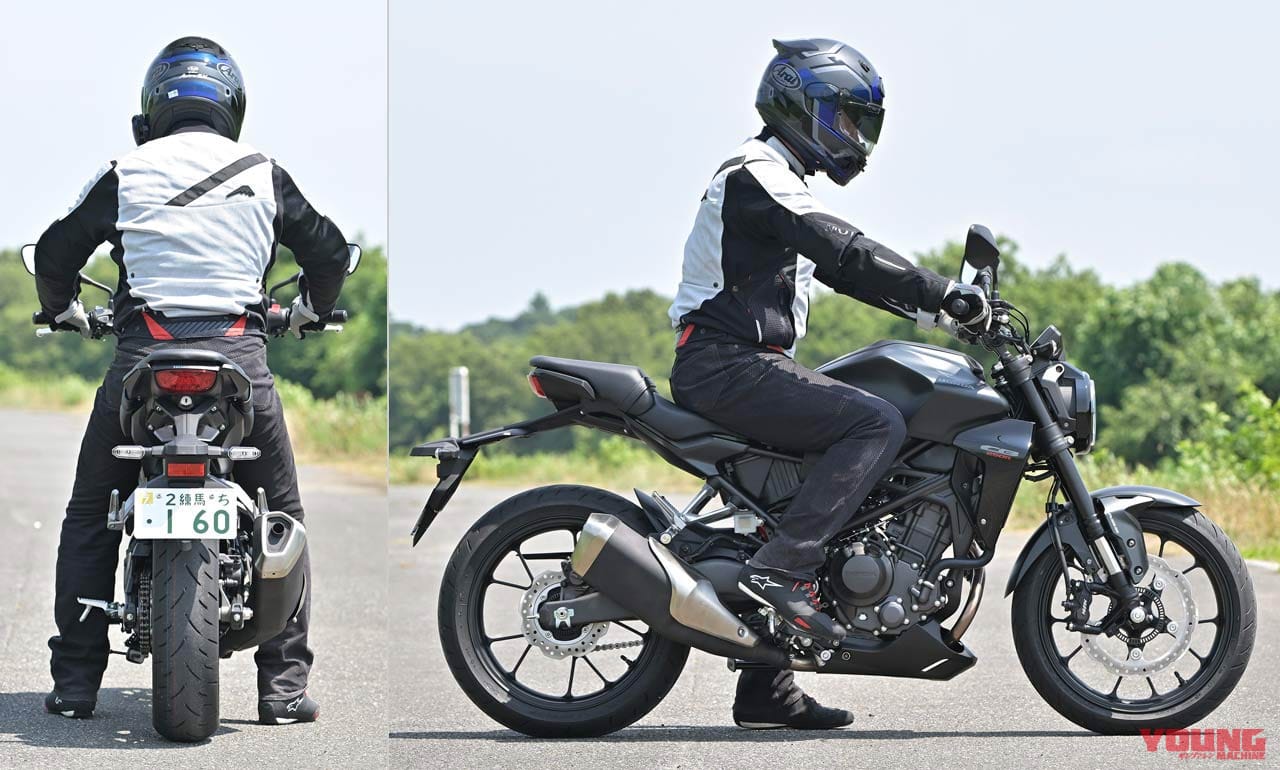 ホンダ CB250R|ライディングポジション|ホンダ 新型CB250R 車両ディテール解説【各所をブラッシュアップ&排ガス規制対応】