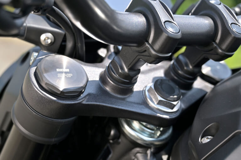 ホンダ CB250R|フロントフォーク|ホンダ 新型CB250R 車両ディテール解説【各所をブラッシュアップ&排ガス規制対応】