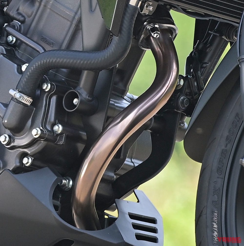 |ホンダ 新型CB250R 車両ディテール解説【各所をブラッシュアップ&排ガス規制対応】