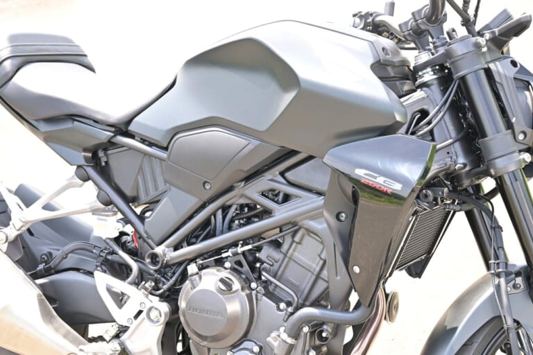 ホンダ CB250R|フレーム|ホンダ 新型CB250R 車両ディテール解説【各所をブラッシュアップ&排ガス規制対応】