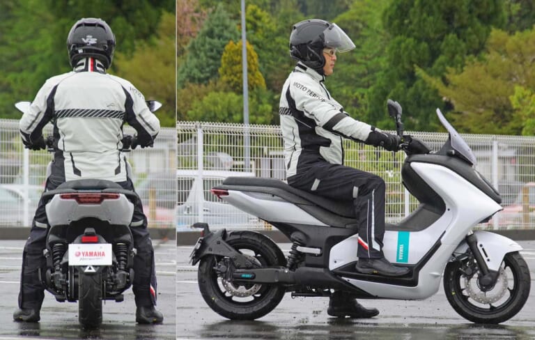 ヤマハ E01|ヤマハの本格EV!「E01」試乗インプレッション【航続距離104 kmの実験バイク!】