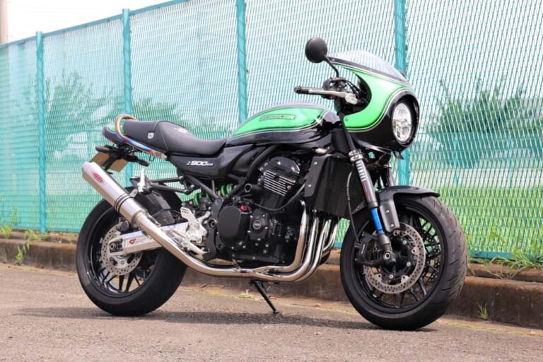 ストライカー Z900RS/カフェ用ストリートコンセプト ミラーフィニッシュチタンフルエキゾーストマフラーJMCA|ヤンマシ的ホットアイテムピックアップ×9選〈アライヘルメット/アプリリア/BMW etc.〉