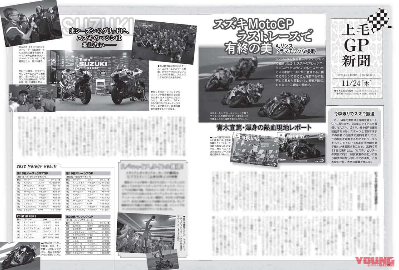 ヤングマシン2023年1月号(11月24日発売)|2023年の新車詳報! CL250/500を徹底解説/ワークマン付録【ヤングマシン’23年1月号は11/24発売】