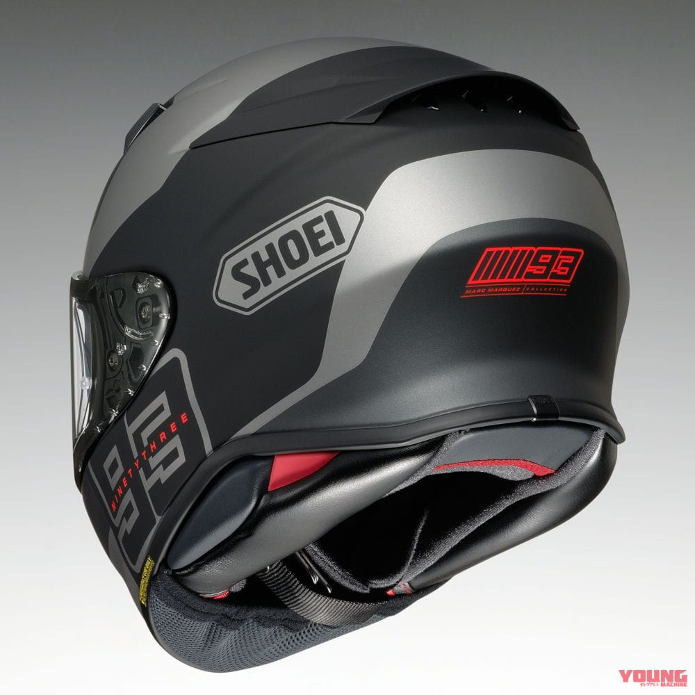 |SHOEIの軽量フルフェイス「Z-8」にマルク・マルケス選手のコラボモデルが登場!