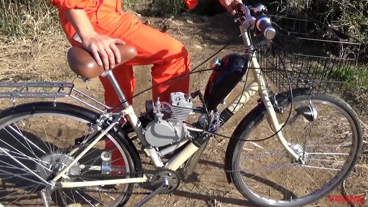 自作モペット製作記 #9|【最終回】改造ママチャリ、中国製エンジンを積んで大疾走! クローズドコースにて走行試験〈自作モペット製作記 #9〉