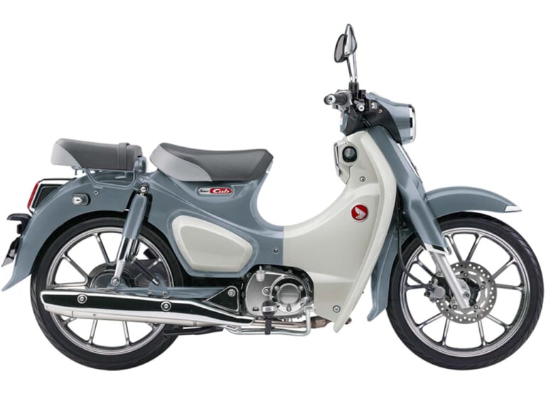 スーパーカブC125【台湾 2023年モデル】パールグレー|ホンダ「スーパーカブC125」に新色グレーが登場! マット色も日本導入してほしい…!【海外】