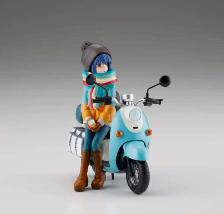ゆるキャン△ 志摩リンとバイクセット|海洋堂から『ゆるキャン△』志摩リン×ビーノのプラスチックモデルが発売 フォトコンテストも開催中(〜11/25)