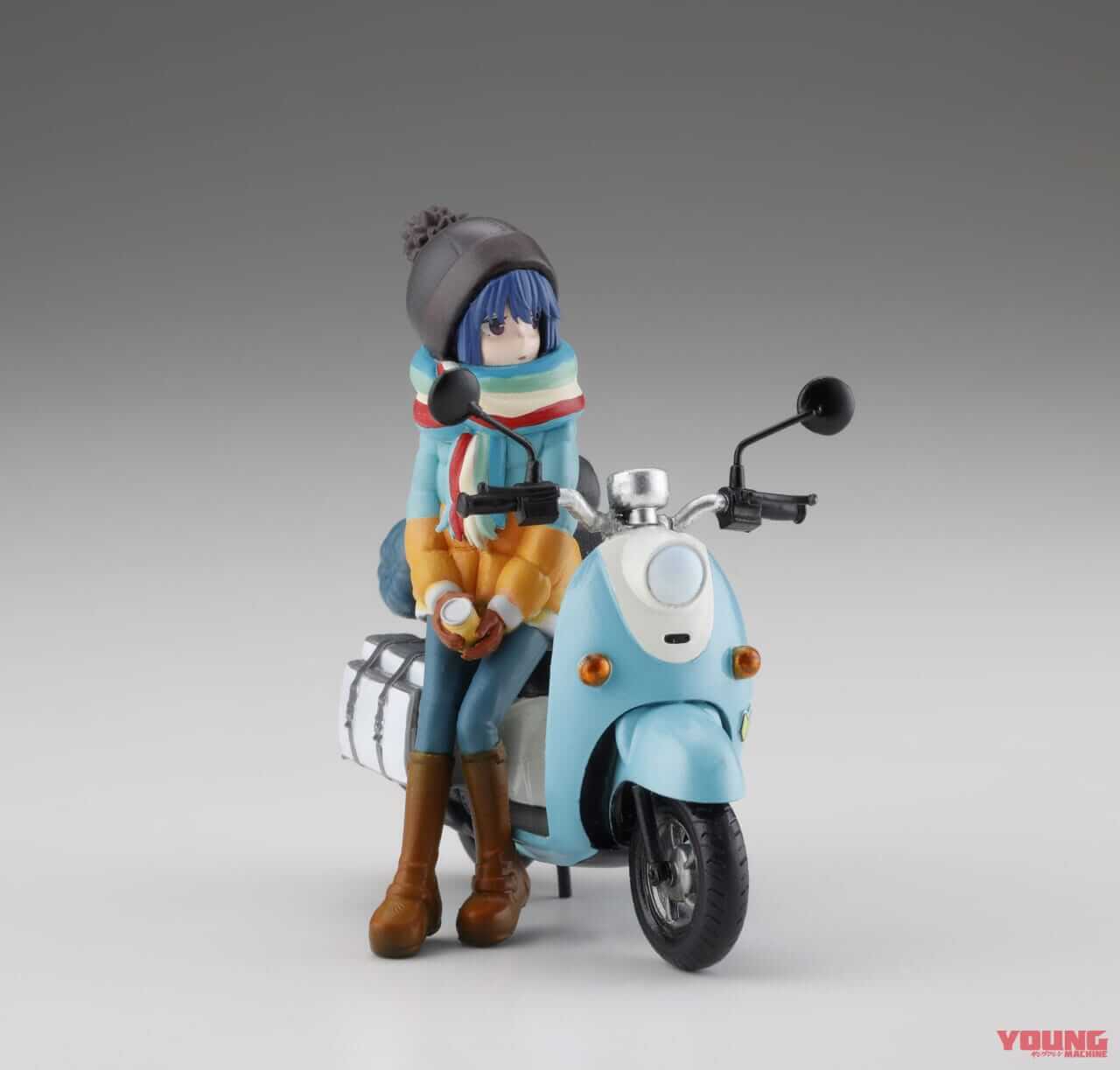 ゆるキャン△ 志摩リンとバイクセット|海洋堂から『ゆるキャン△』志摩リン×ビーノのプラスチックモデルが発売 フォトコンテストも開催中(〜11/25)