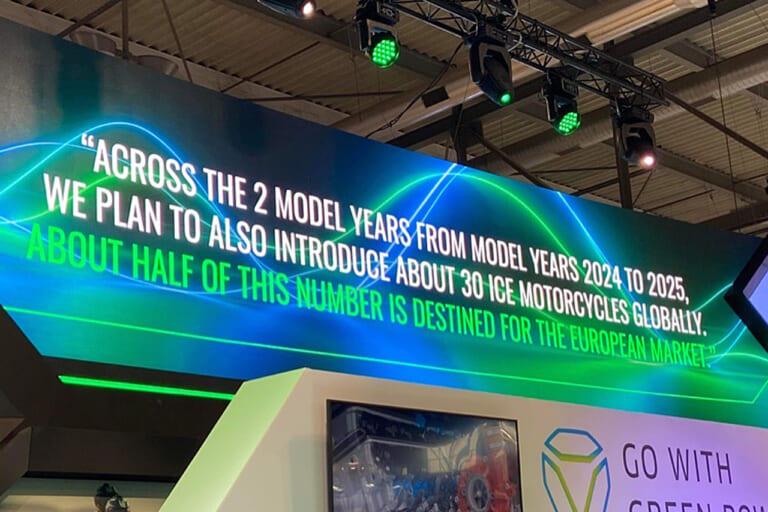 カワサキ|EICMA|プレスカンファレンス|やっぱりカワサキ無双! EVを2023年、ハイブリッドを2024年に発売しつつ…30機種ものガソリン車を投入する!?