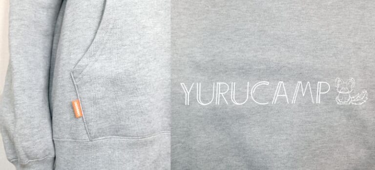 【ゆるキャン△】WILDERNESS EXPERIENCE 恵那&ちくわ あったかパーカー|「恵那とちくわ」も! 「ゆるキャン△」デザインの新アパレルをヴィレッジヴァンガードが取扱い開始