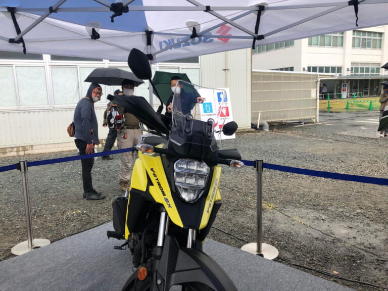スズキ|VストロームSX|2023年モデル|【日本発売決定】スズキ「VストロームSX」「Vストローム800DE」「Vストローム1050DE」本社イベントでサプライズ!